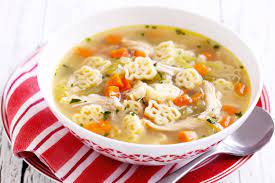 Chicken Soup With Pasta And Vegetables